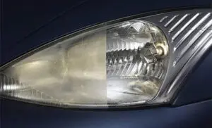 headlight restoration before and after
